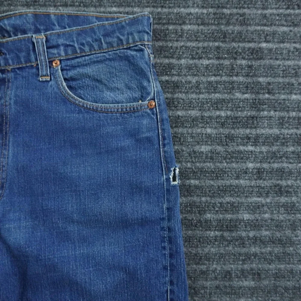 Levi's 505 Jeans Mens 35x31 Blue Vintage 70s Single Stitch Talon 42 Zipper